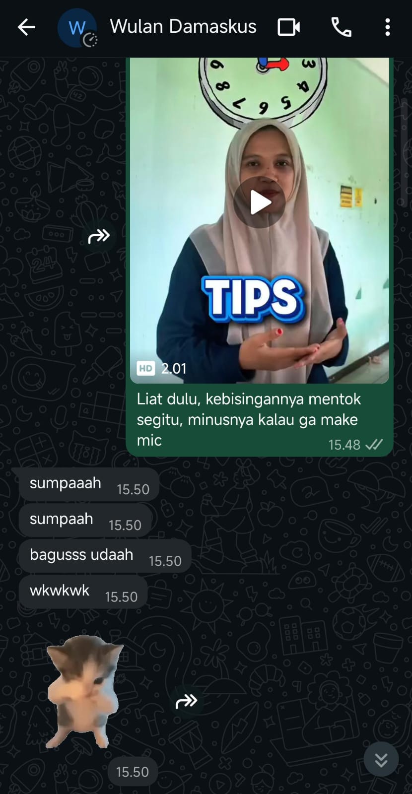 Screenshot Testimoni Wulan Damaskus